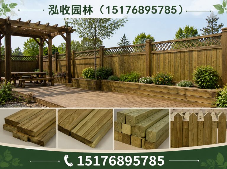 黄冈防腐木展示图